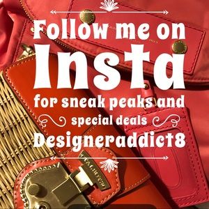 Follow me on Instagram Sneak Peaks /Special Deals